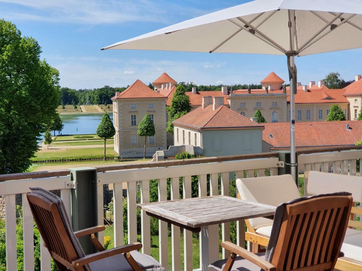 LoggiaHaus am Schloss, Schloss- und Seeblick Rheinsberg Exterior foto
